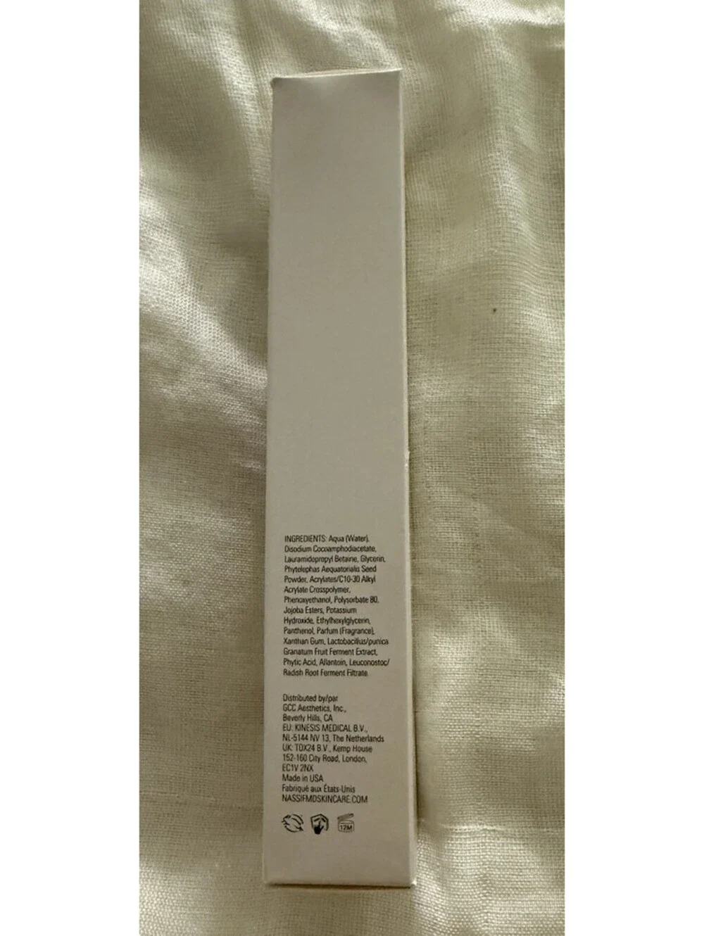 NassifMD Dawn to Dusk Exfoliate + Cleanse AM PM Facial Cleanser 4 oz NEW